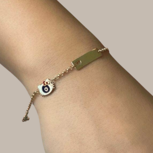 Hello Kitty – kids bracelet (plaque)