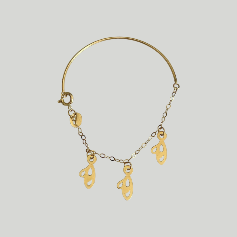 Fairy wings charms – kids bangle bracelet