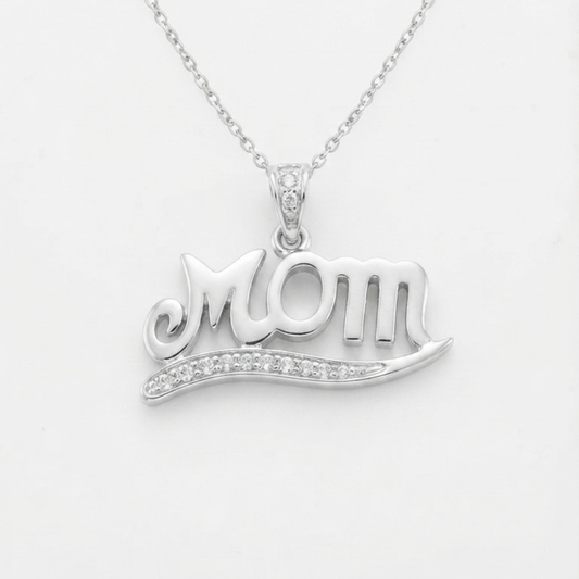 Mom Diamond Pendant