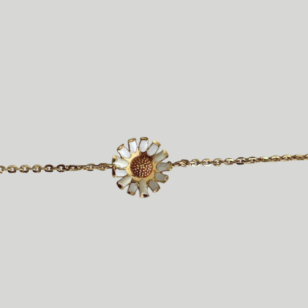Daisy flower kids bracelet