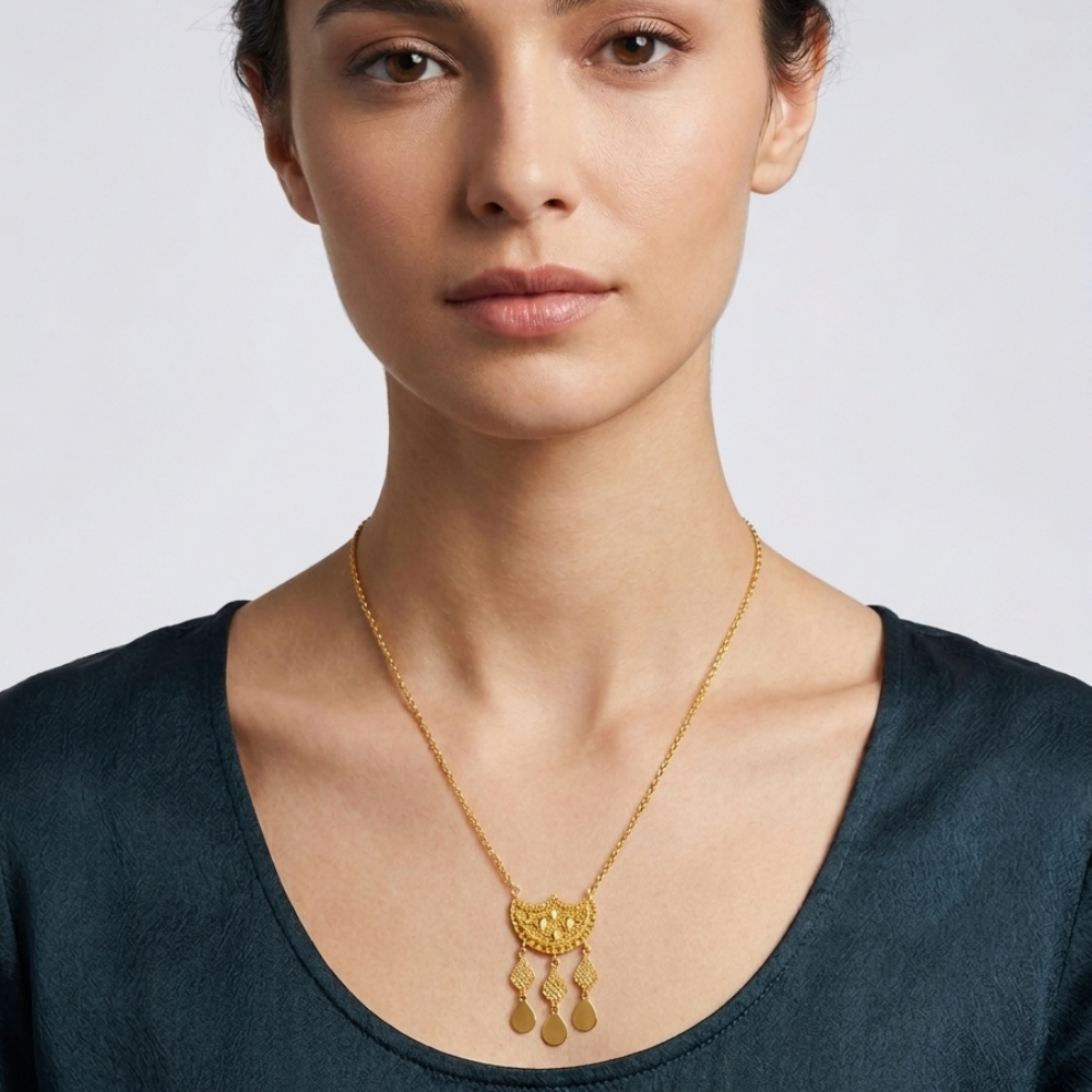Heritage - 21k gold necklace
