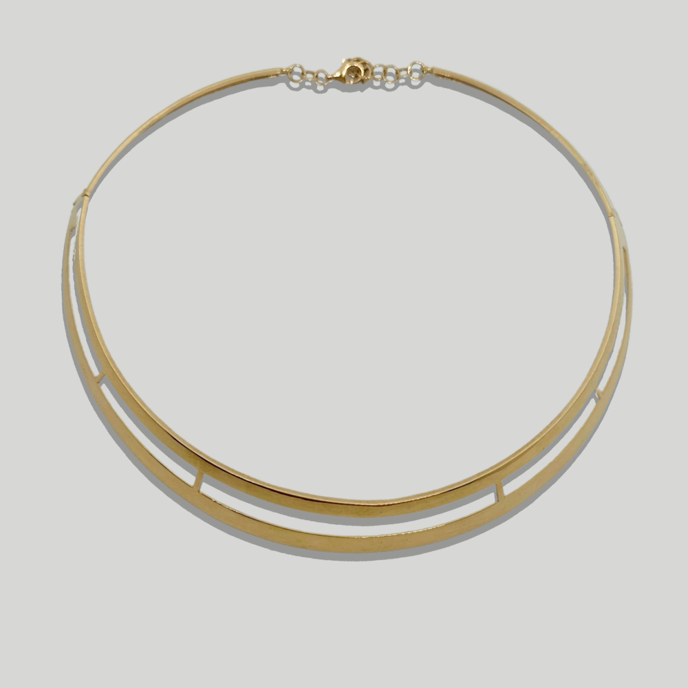 Plein Et Vide - gold necklace