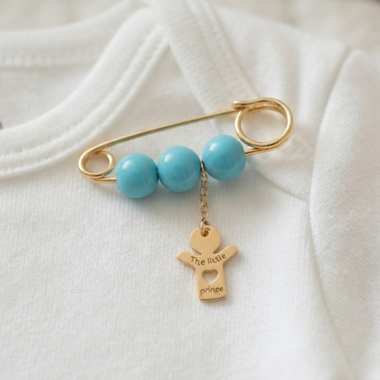 The Little Prince Safety Pin Brooch