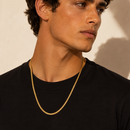 Spiga chain - 21k gold necklace