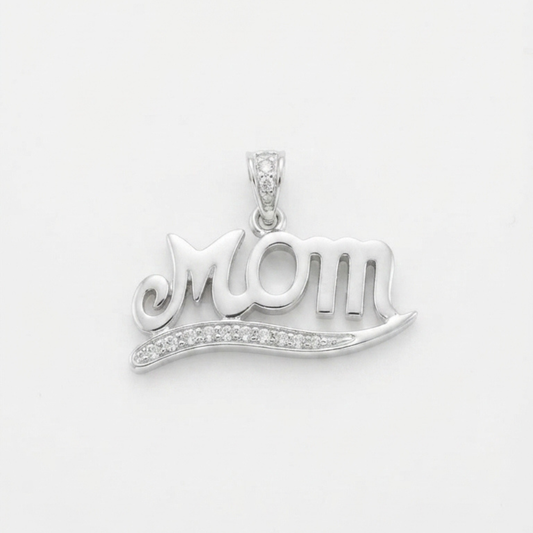 Mom Diamond Pendant