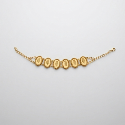 Roses - 21k gold bracelet