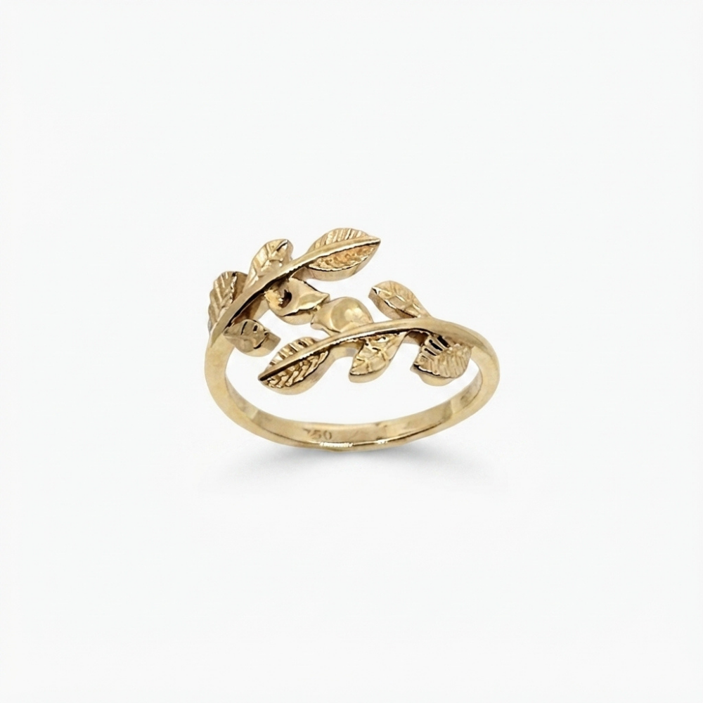 FLORA – leaves shaped ring