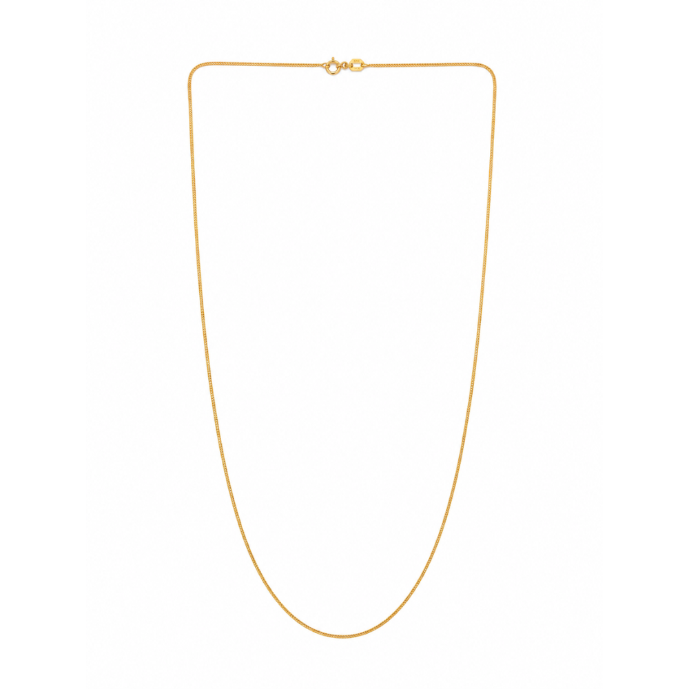 Box chain - 21k gold necklace