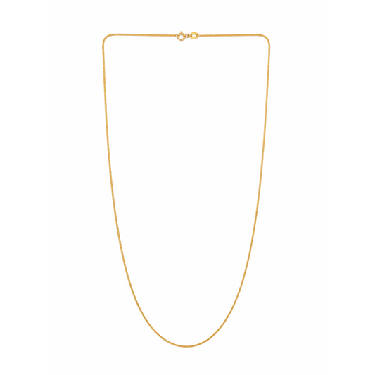 Box chain - 21k gold necklace