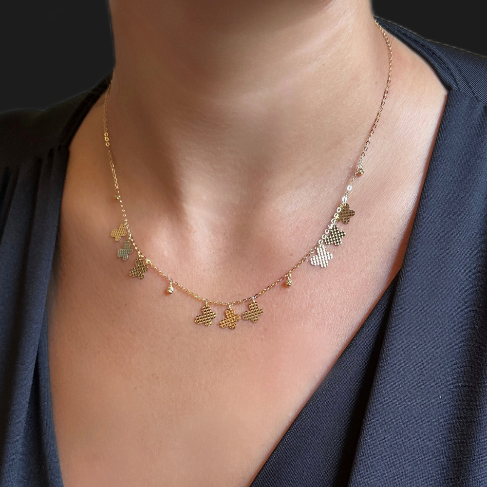 Butterflies charms – small necklace