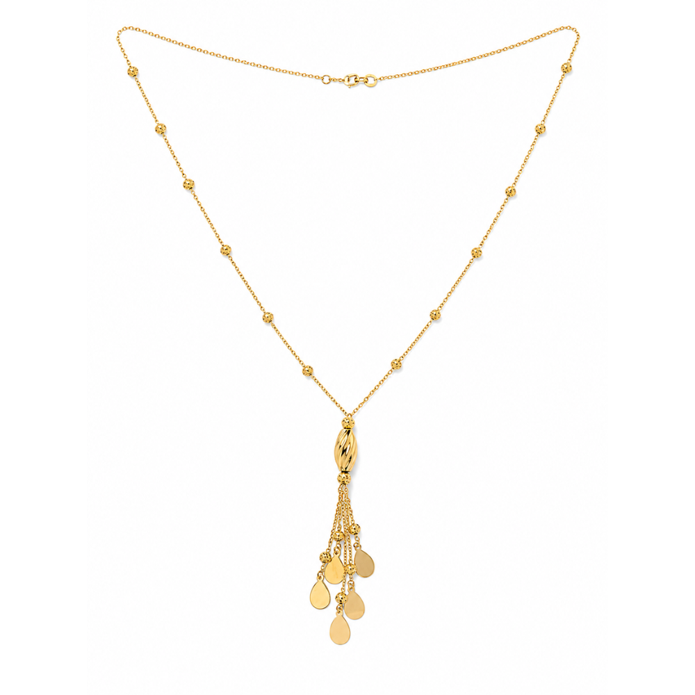 Liquid gold - 21k gold necklace