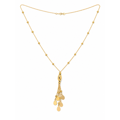 Liquid gold - 21k gold necklace