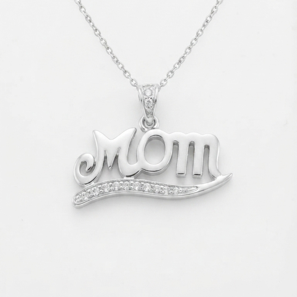 Mom Diamond Pendant