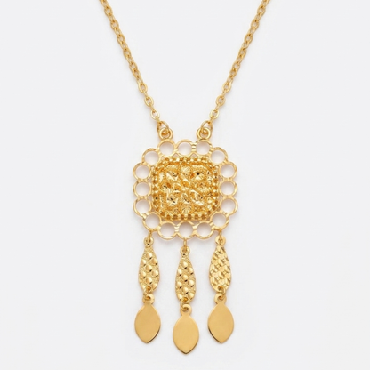 Heritage style - 21k gold necklace
