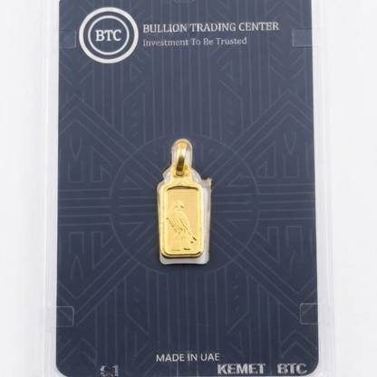 1.35g Falcon Ingot Pendant Bar