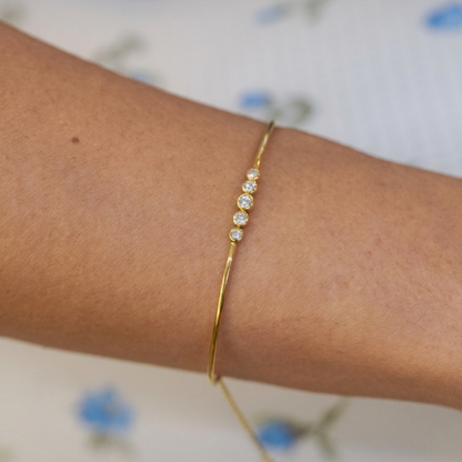 Simply Elegant Diamond Bangle