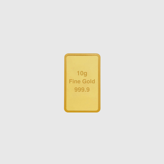 10g - 24k Suisse gold bar