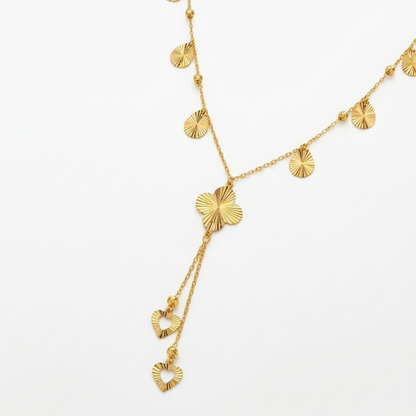 Lucky - 21k gold jewelry set