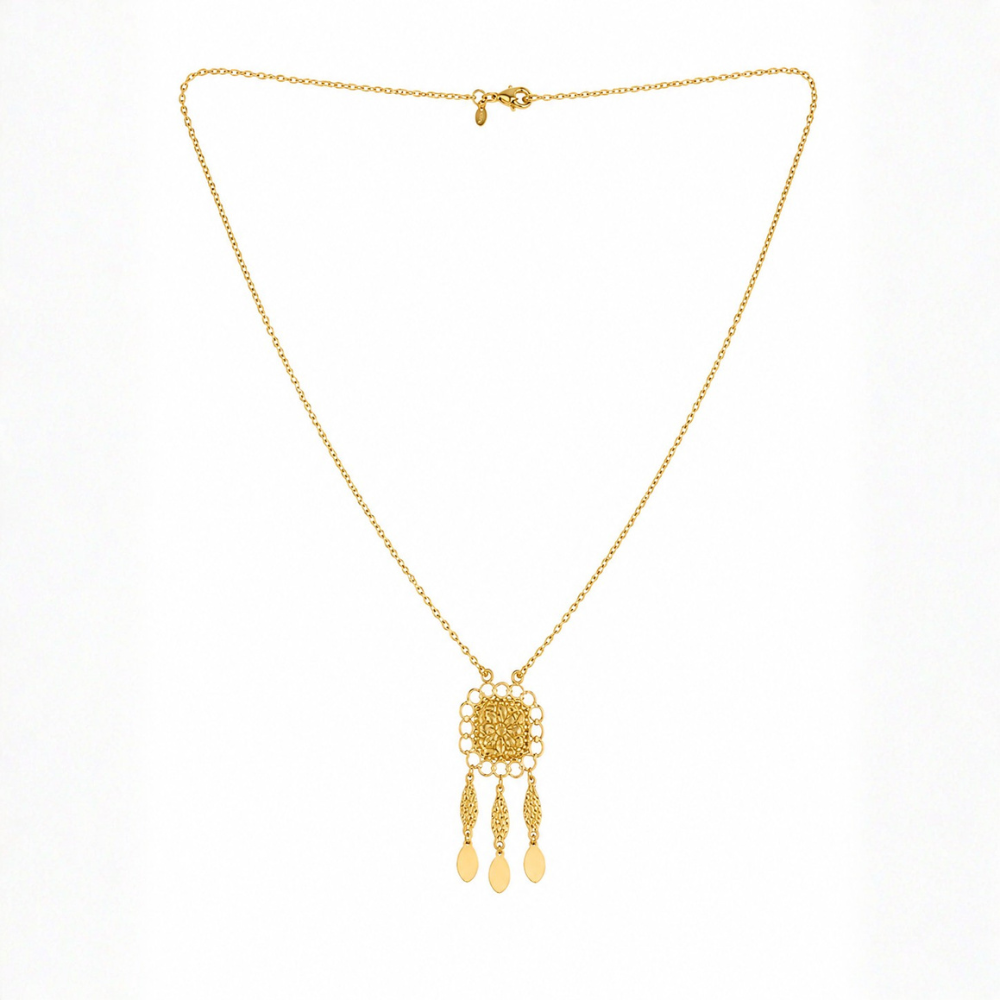 Heritage style - 21k gold necklace