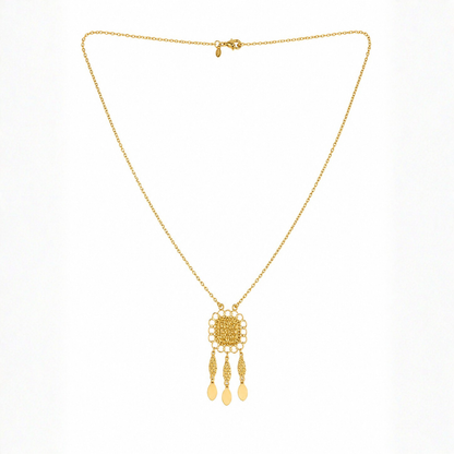 Heritage style - 21k gold necklace