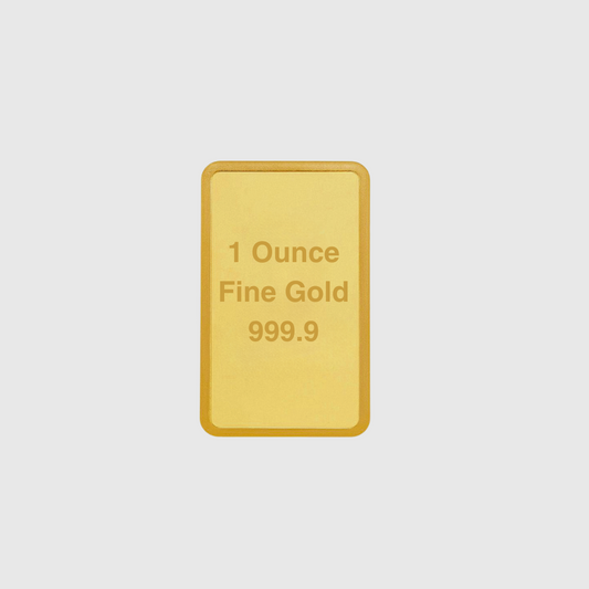 1 Ounce - 24k Suisse gold bar