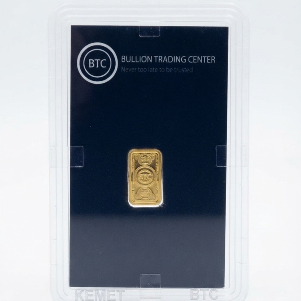 0.25g Swiss Fine Gold Minted Bar