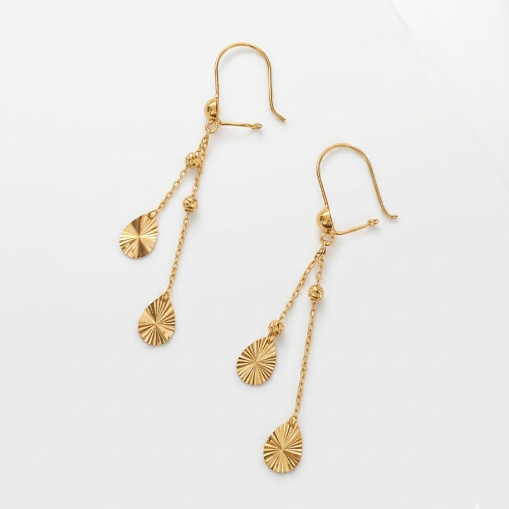 Lucky - 21k gold jewelry set