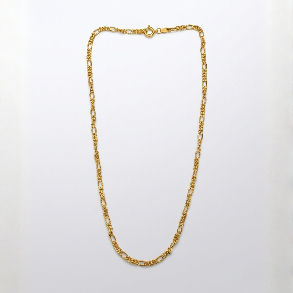 Figaro Chain - 21k gold necklace