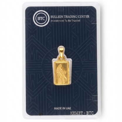 2.85g Falcon Ingot Pendant Bar