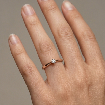 Solitaire Diamond Ring