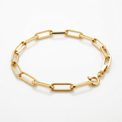 Paperclip Chain Bracelet
