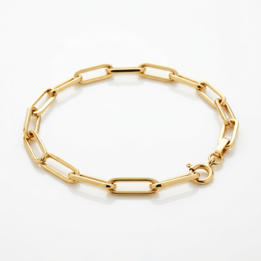 Paperclip Chain Bracelet