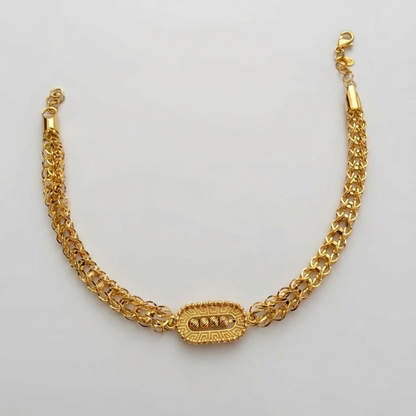 Heritage Link Bracelet - 21k gold