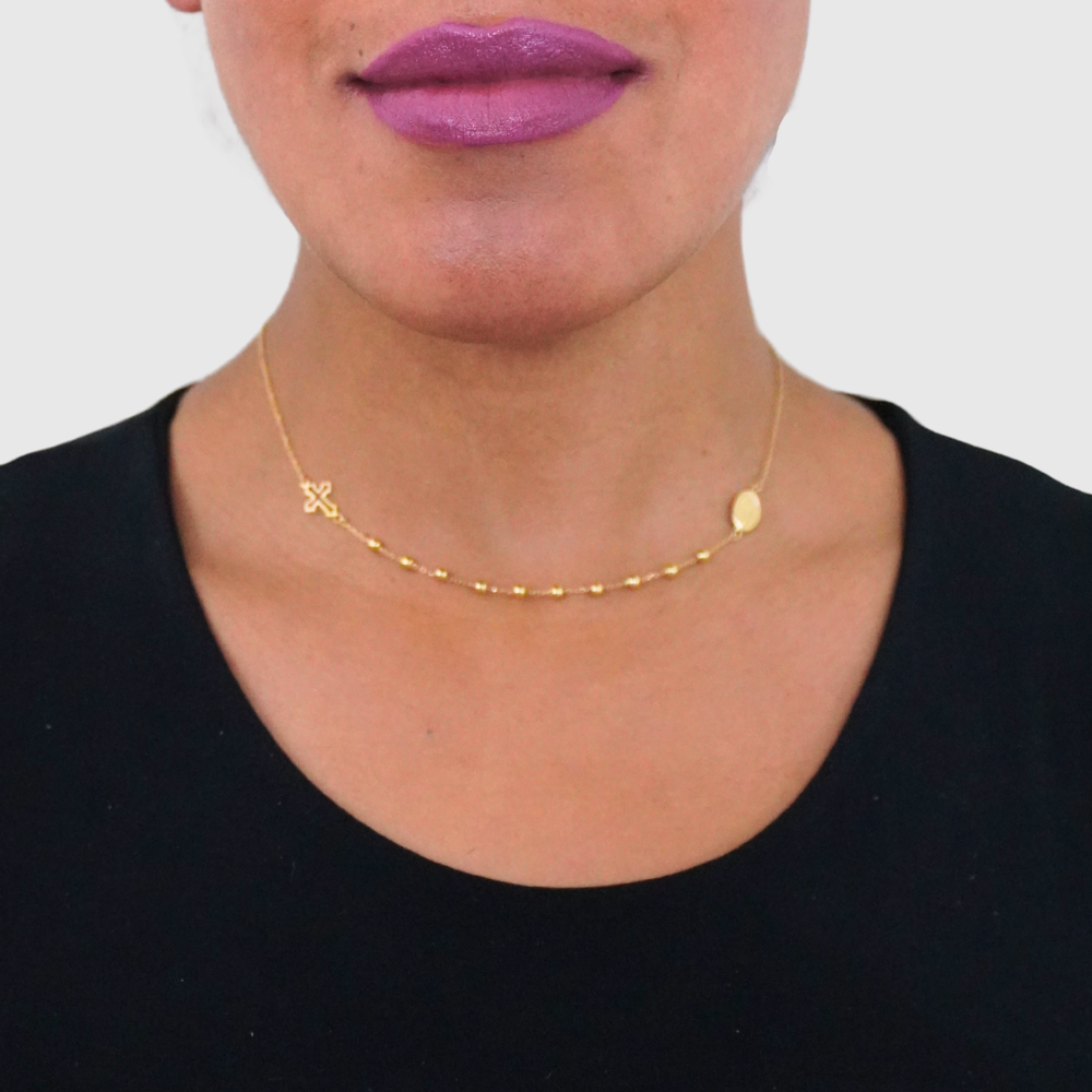Rosary necklace