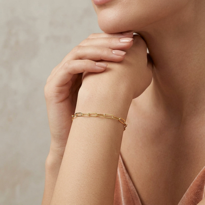 Paperclip Chain Bracelet
