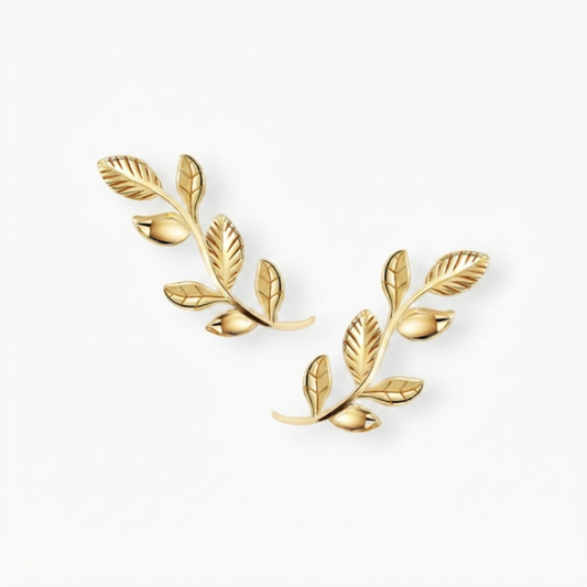 FLORA – leaves shaped earrings