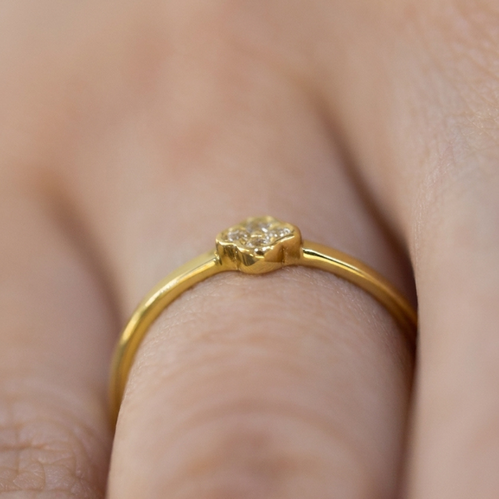 Luck of the Charm Gold Ring
