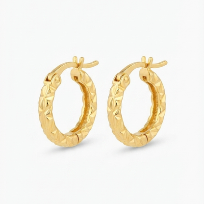 Classic Gold Huggie Earrings