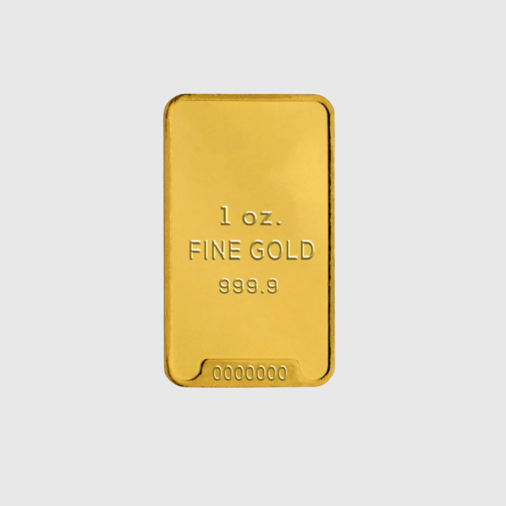 1 Ounce - 24k Suisse gold bar