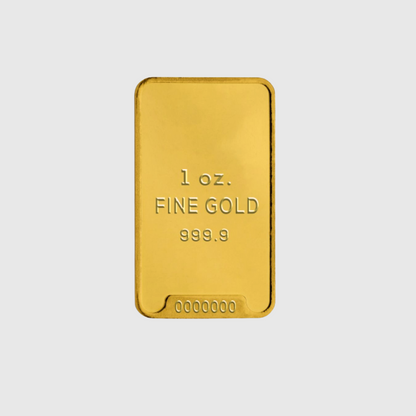 1 Ounce - 24k Suisse gold bar